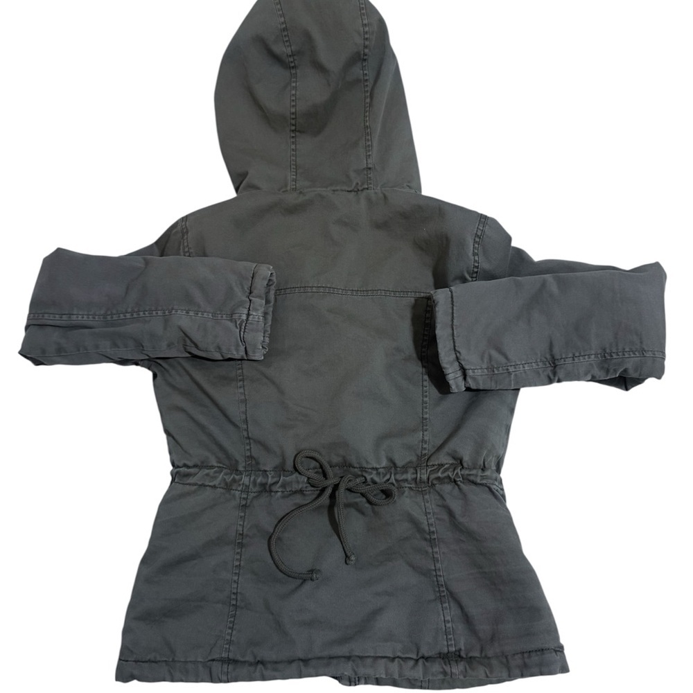 Hollister Green Hooded Utility Jacket - Picture 5 of 8